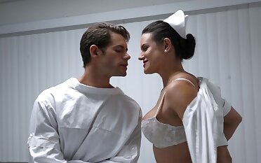 Penny Barber enjoys while getting fucked by her dirty doctor